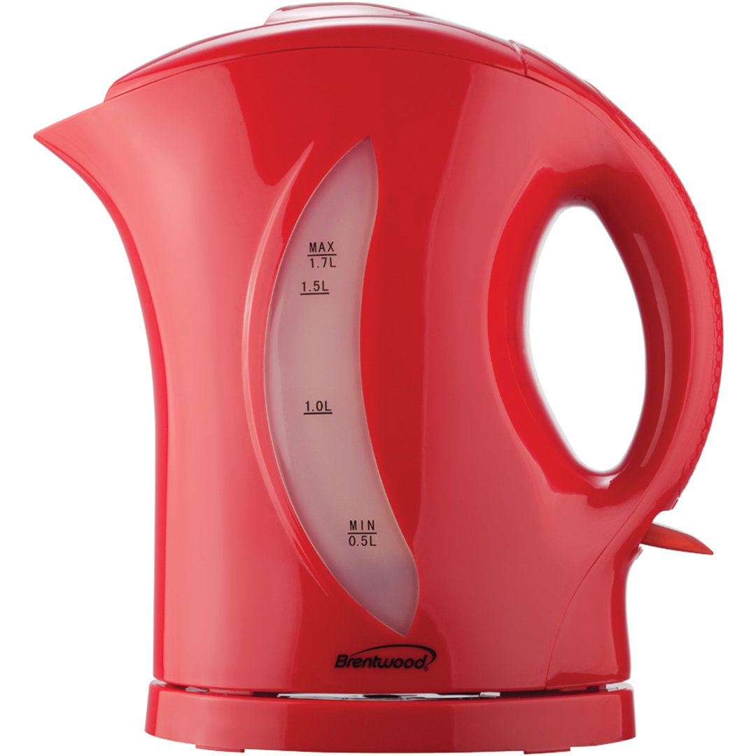 Brentwood Appliances 1.7 qt. Plastic Electric Tea Kettle